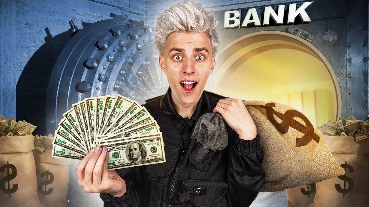 ВЛАД А4 - Экстремальное Ограбление БАНКА за 60 МИНУТ ! А4 смотреть онлайн