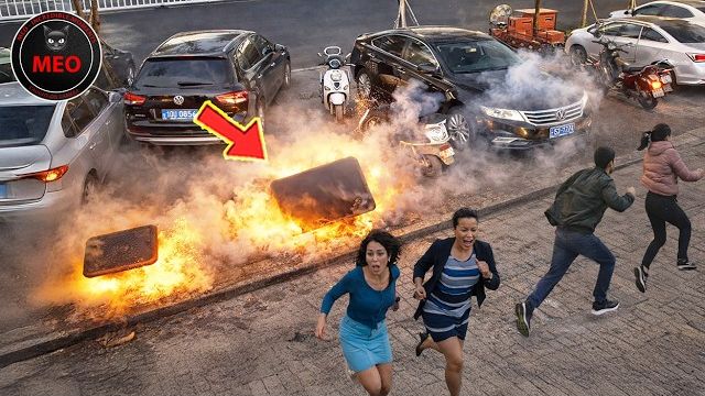 Моменты, запечатленные за секунды до катастрофы — невероятные мгновения, снятые на камеру. смотреть онлайн