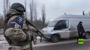 مشاهد قيام ضباط الشرطة العسكرية بأداء مهامهم لضمان الأمن والنظام في زابوروجيه وخيرسون