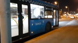 Новый рейстайлинговый автобус Лиаз 621365 160432 на маршруте Т63