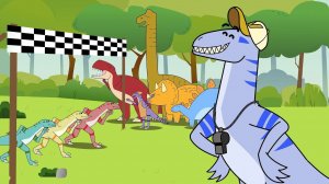 История о Быстром Велоцирапторе | Детские сказки на ночь