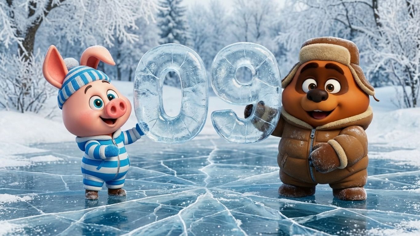 ВинниПух санки виннипух сани зима