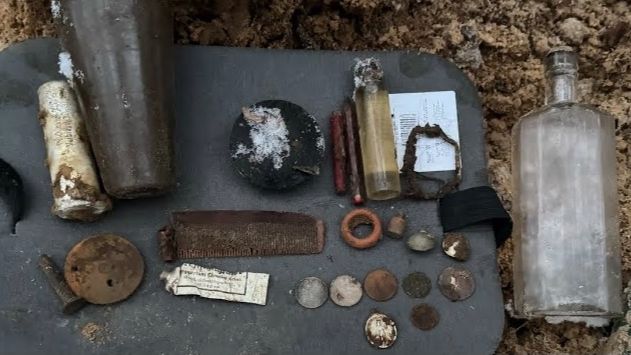 Коп по войне. Интересные мелочи со дна немецкого блиндажа. смотреть онлайн