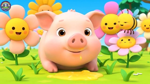 Три маленькие коровы едут на автобусе смотреть онлайн