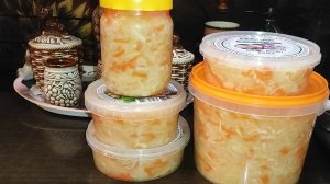 Квашеная капуста рецепт проще не бывает!