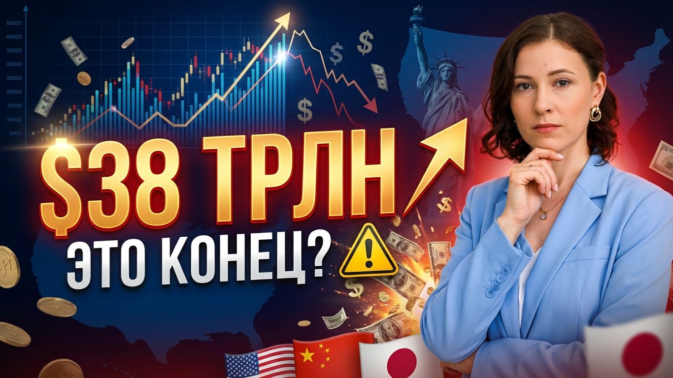 38 триллионов: Почему США не могут рухнуть но все ждут