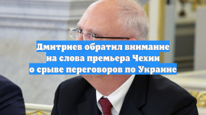 Дмитриев оценил слова Бабиша о срыве переговоров России и Украины в 2022 году
