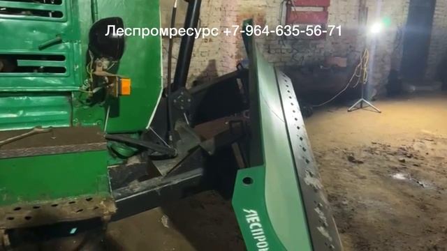 Отвал Т-150К-1 гидравлический, поворотный (БТЗ-243К) Леспромресурс +7-964-635-56-71 смотреть онлайн