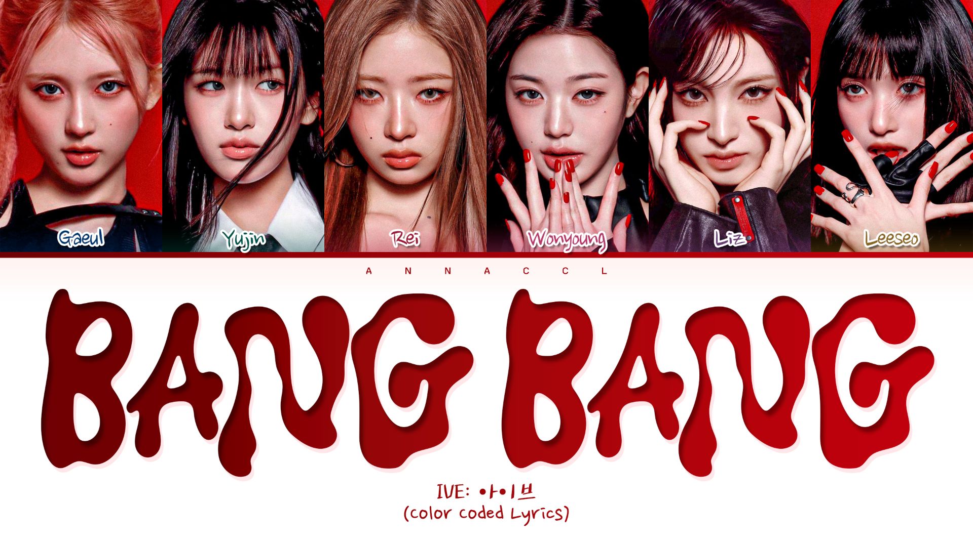 IVE BANG BANG (Перевод на русский) (Color Coded Lyrics) смотреть онлайн