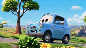 Машинки в парке аттракционов мультик