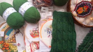 ВЯЗАЛЬНО-ВЫШИВАЛЬНЫЙ ВЛОГ 4/26 🧶РОСПУСК🧶ПРОЖВИЖЕНИЯ🧶ИГРУШКА