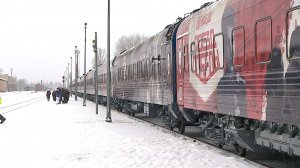 (Рыбинск-40) "ПОЕЗД ПОБЕДЫ" В РЫБИНСКЕ