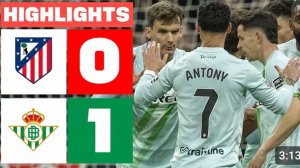 Атлетико — Бетис. Обзор матча 08.02.2026. Испания, тур 23