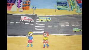 Мультфильм  Как переходить дорогу по пешеходному переходу