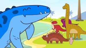 История о дружбе для Мозазавра | Детские сказки на ночь