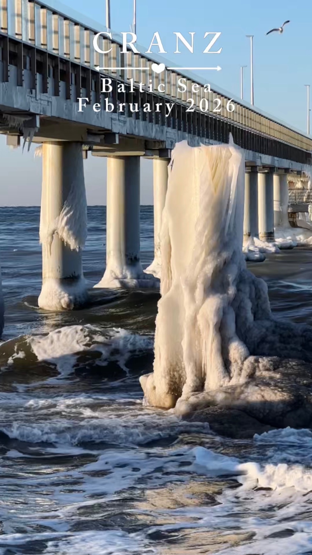 Cranz. Baltic Sea. February 2026