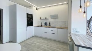 WOW! Стильная кухня без верхних шкафов!