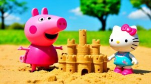 мультики для детей, хеллоу китти, лол, свинка пеппа, кошечки собачки, три кота, маша и медведь