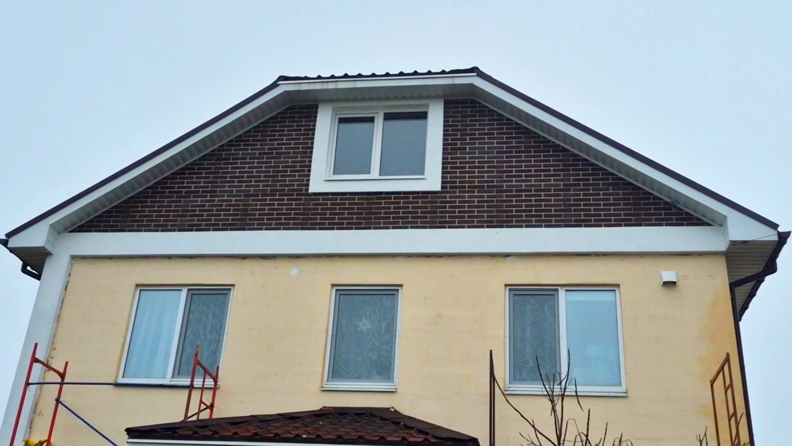 Фасад как ни у кого...часть №3...фронтон.... смотреть онлайн