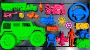 Убирайте машинки, игрушечные машинки, машины-монстры, гоночные мотоциклы, автоцистерны, цилиндры, по