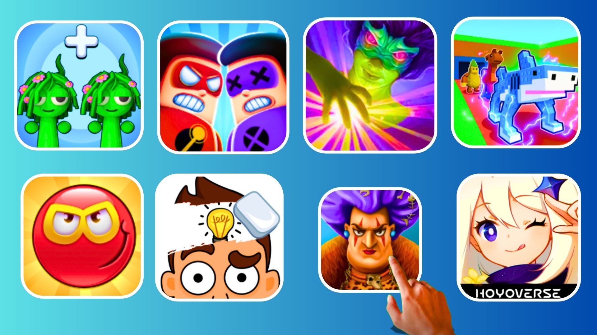 🌈SPRUNKI & Demon Hunters 3 & Red Ball Super Run & Scary Teacher 3D Stone Age смотреть онлайн