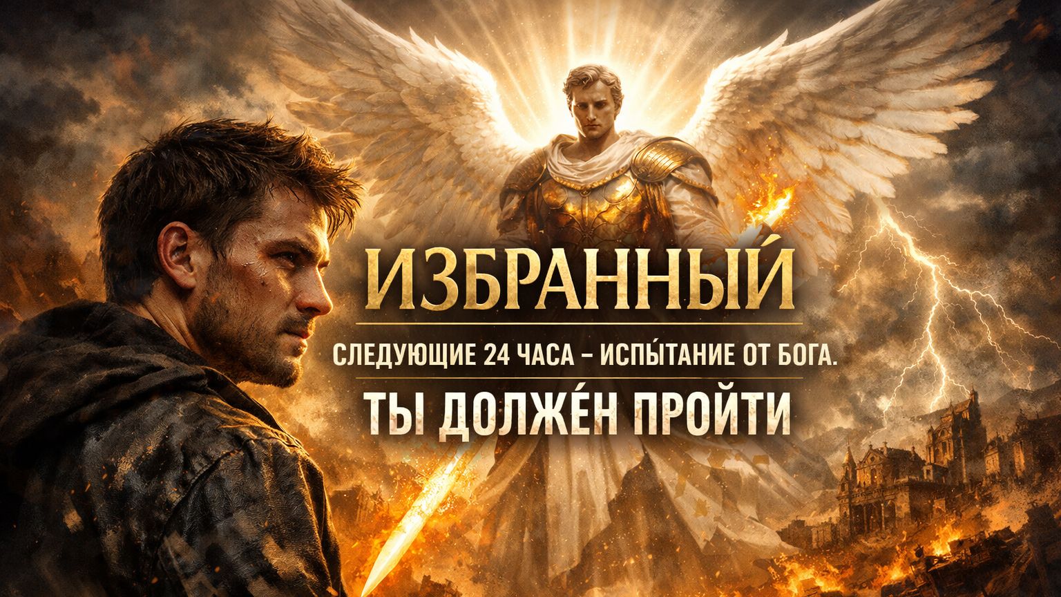ИЗБРАННЫЙ  СЛЕДУЮЩИЕ 24 ЧАСА  ИСПЫТАНИЕ ОТ БОГА. ТЫ ДОЛЖЕН ПРОЙТИ