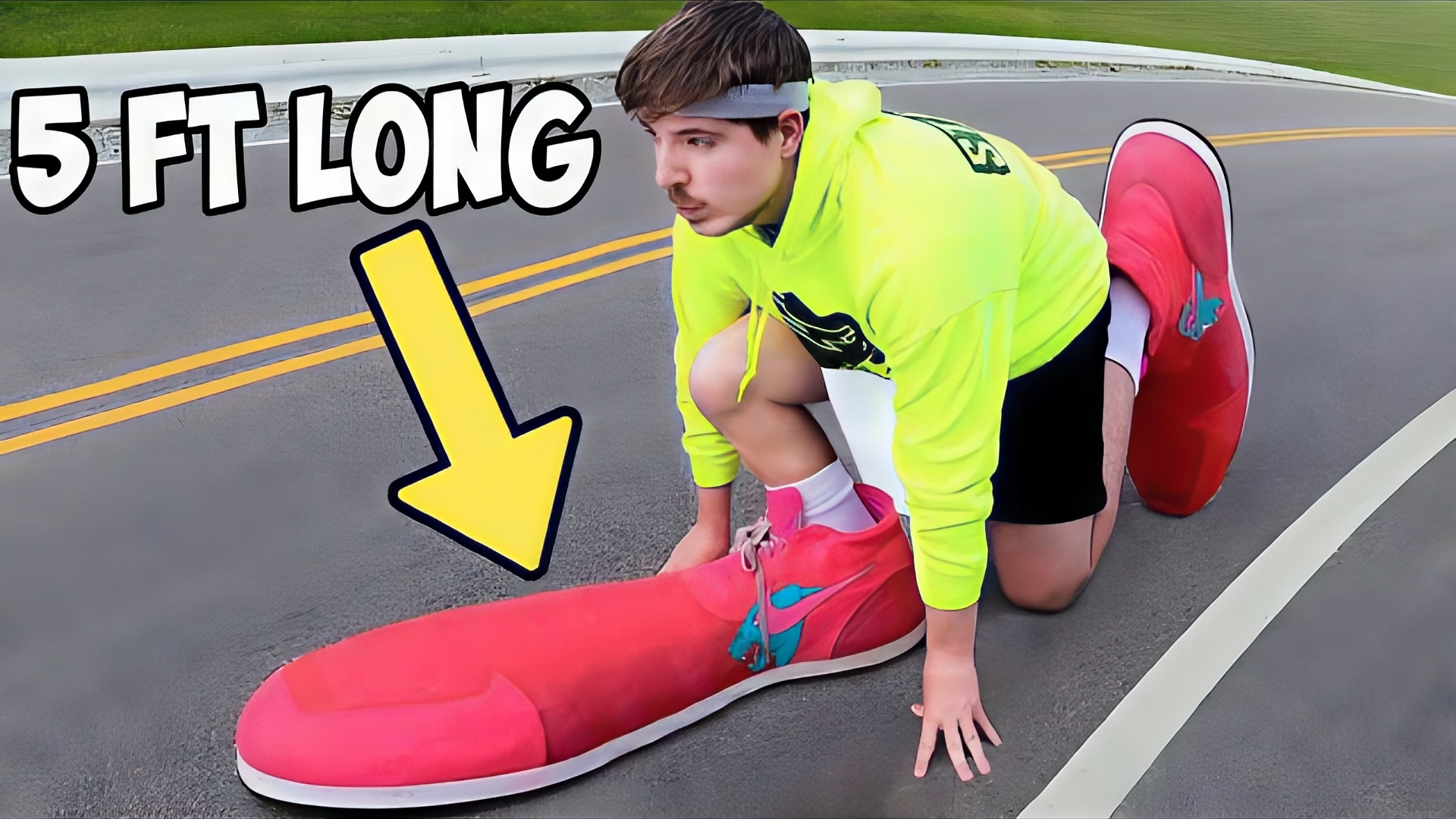 Как я пробежал марафон в огромных кроссовках. Мистер Бист смотреть онлайн