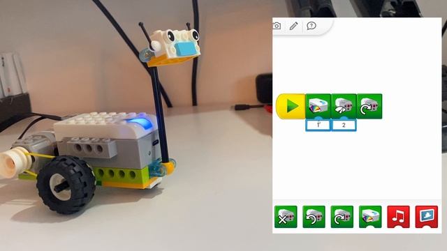 Майло с датчиком наклона  Пошаговая инструкция  программа  LEGO WeDo 2.0 45300