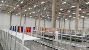 Дезинфекция помещений склада компаниии DPD RUS в Москве