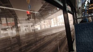 поездка на трамвае 71-931М Витязь-м борт 31452, по маршруту 30