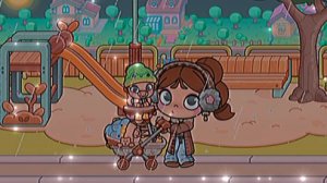 /👯_Прогулка с близняшками под дождем_🌧️\(в этот раз без обложки)