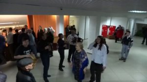 Марийский танец. Фойе ГДК г. Бирск, после концерта. Видео Василия Хайбуллина