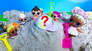 ПОТЕРЯЛСЯ В ПЕСОЧНИЦЕ 😜😜 Куклы ЛОЛ сюрприз👶👶👶 ДЕТСКИЙ САДИК мультик Даринелка