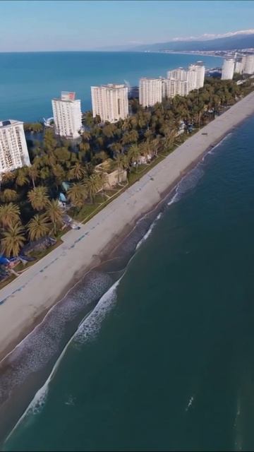 Пейзаж стиля жизни у моря #пляж #отдых #природа