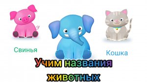 Учим названия животных