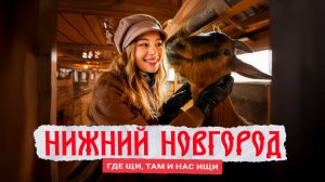 Нижний Новгород: обед в Кремле, щи из русской печи и…козы! 🐐