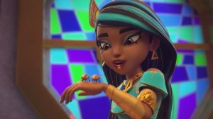 Школа монстров -  пирамида .  Монстр Хай Monster High мультик про монстров вампиров оборотней