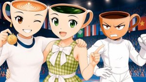 Война Сигма Герл, фехтование с Балериной Капучино.