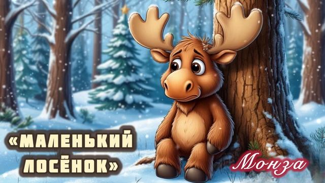 Маленький лосенок МОНЗА