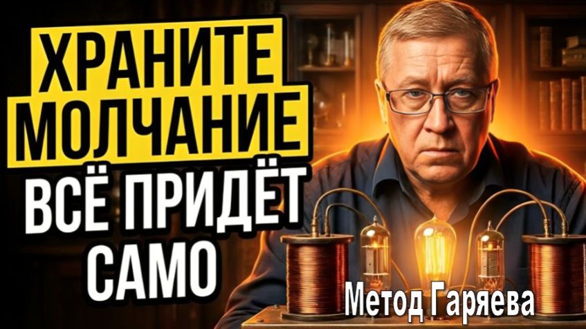РАБОТАЕТ с Первого РАЗА на 1000%! | Бесценный Метод Гаряева - как получать желаемое смотреть онлайн