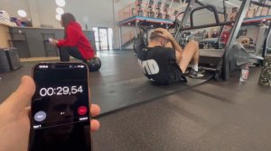 Сгибания и разгибания туловища за 1 минуту (Пресс) Аракелян Давид