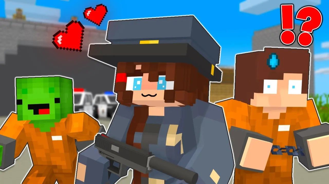 Джей Джей и Джей Джей - сестринский тюремный вызов. Майнкрафт Мультик смотреть онлайн