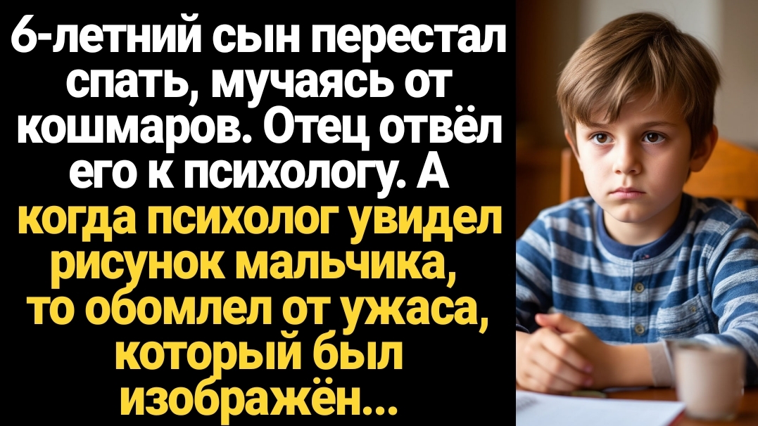 ИСТОРИИ ИЗ ЖИЗНИ/6-летний сын перестал спать, мучаясь от кошмаров, а когда отец привел его к психоло смотреть онлайн