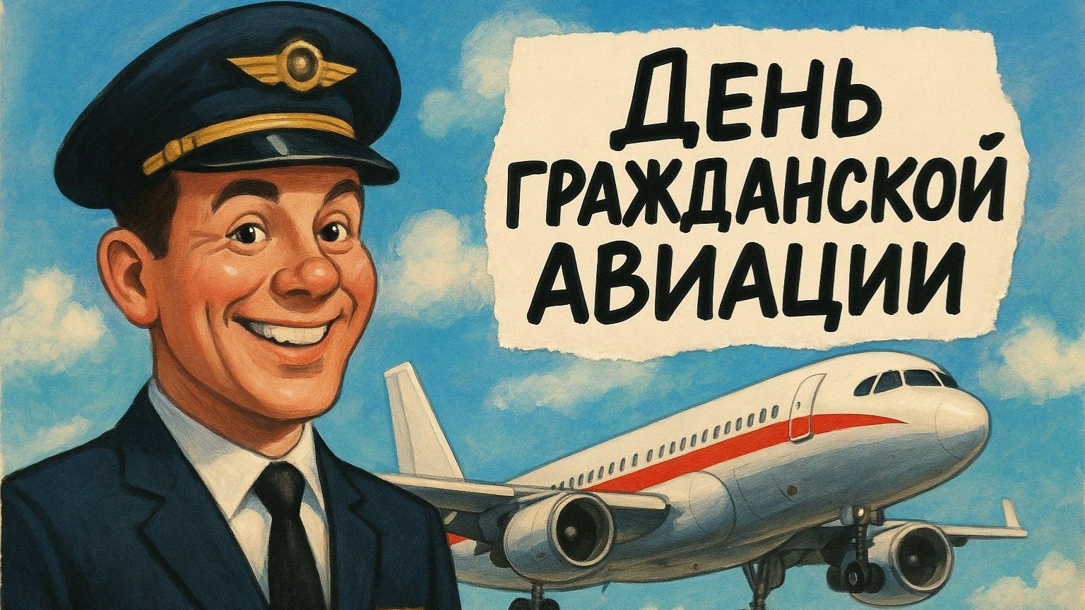 9 февраля День Гражданской Авиации России Музыкальное поздравление смотреть онлайн