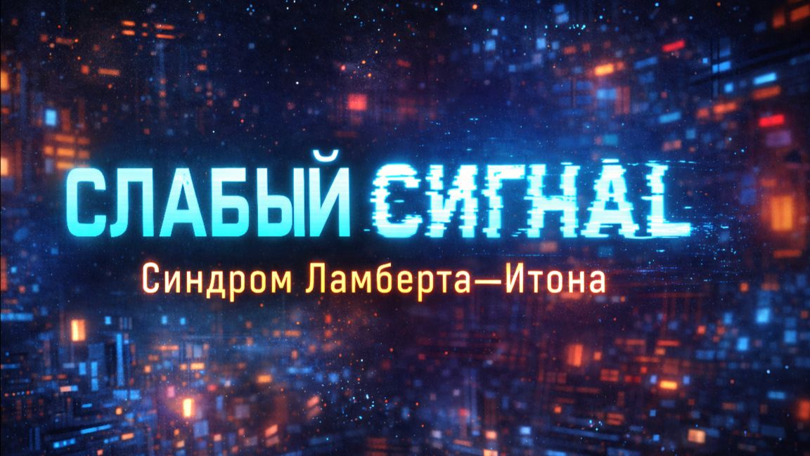 Синдром Ламберта–Итона (СЛИ) смотреть онлайн