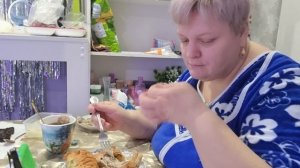 Всем приветик завтрак пирог с костями🤣😁🙈👍