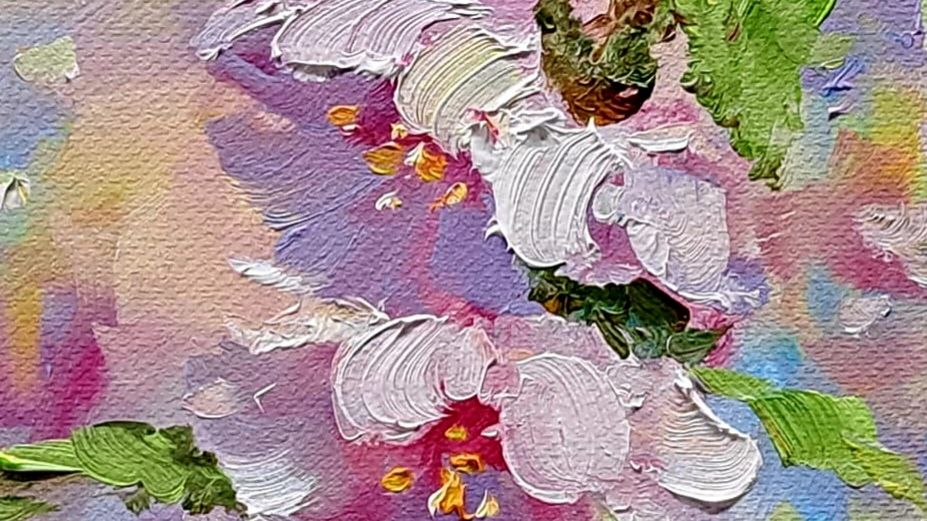 _Запах весны_ живопись маслом _ смотреть онлайн