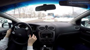 Дорожная обстановка на экзаменационных маршрутах лобненского ГАИ. Лобненская 20. Январь 2026