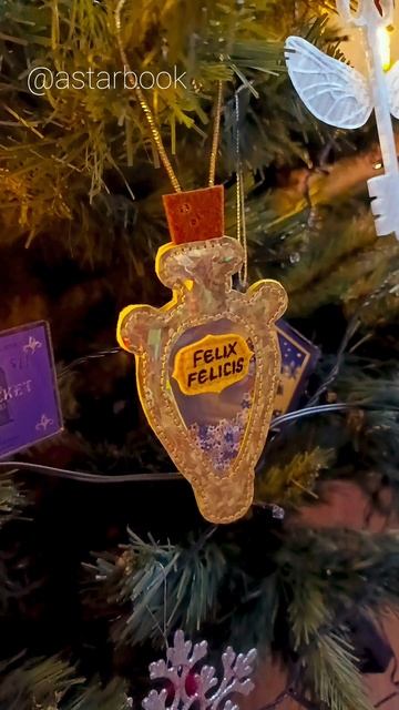 Игрушки на ёлку из фетра мир Гарри Поттера #фетр #книжкаизфетра смотреть онлайн