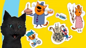 ДЕНЬ С ТРЕМЯ КОТАМИ НАПОЛНЯЕМ АЛЬБОМ ШУРУП И СНЕГОВИК ИГРА С ГОВОРЯЩИМ СУПЕР КОТОМ (ТРИ КОТА) #197